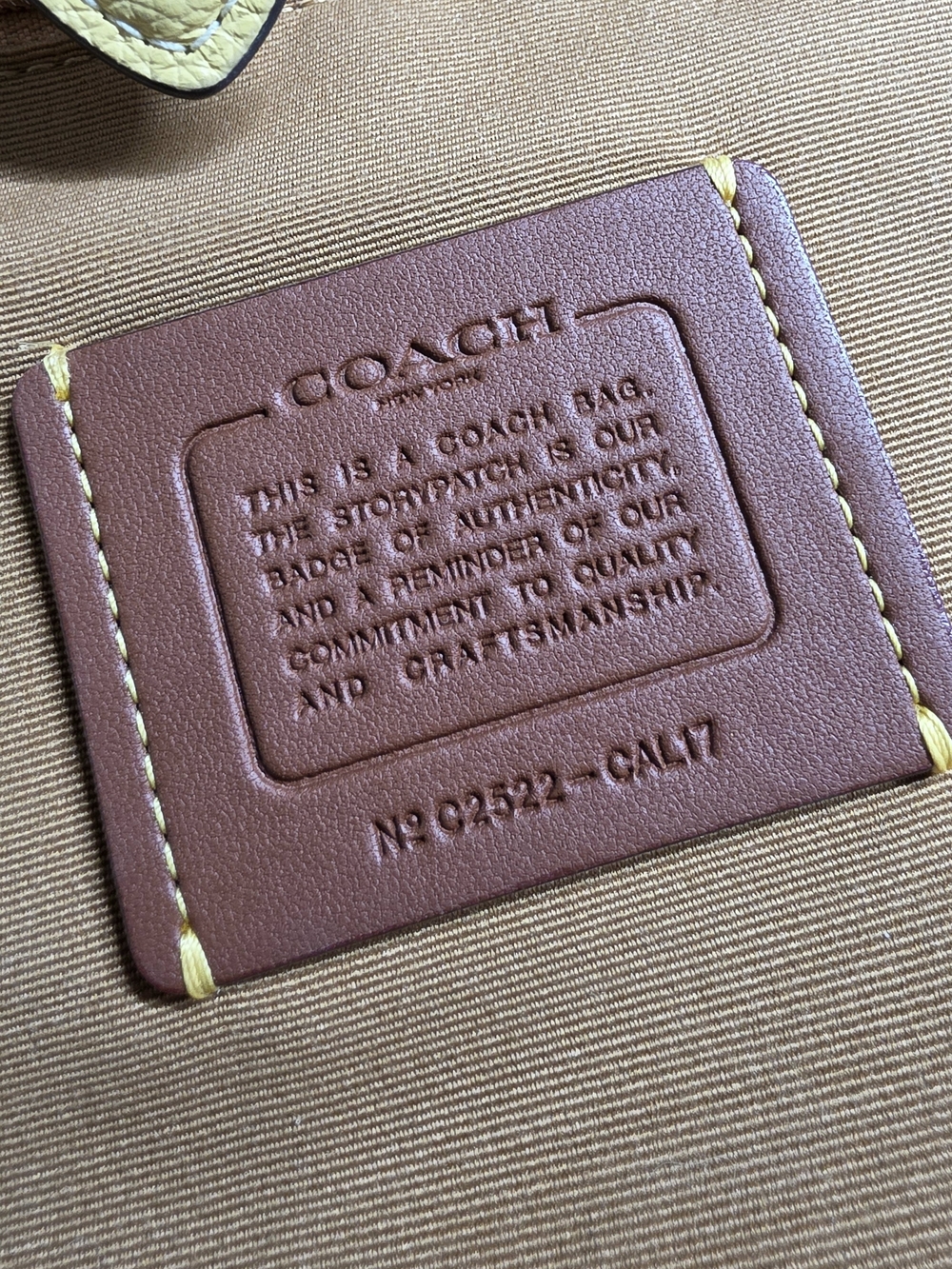 Coach Hadley Turnlock Tote Bag - Picture 5 of 9